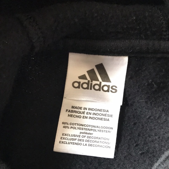 Adidas Hoodie Sweatshirt Girl Size XL - Picture 4 of 5